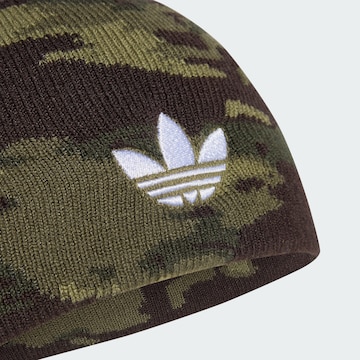 Bonnet 'CUFFLESS CAMO' ADIDAS ORIGINALS en vert