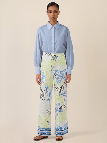 APART Loose fit Pants in Mixed colors: front