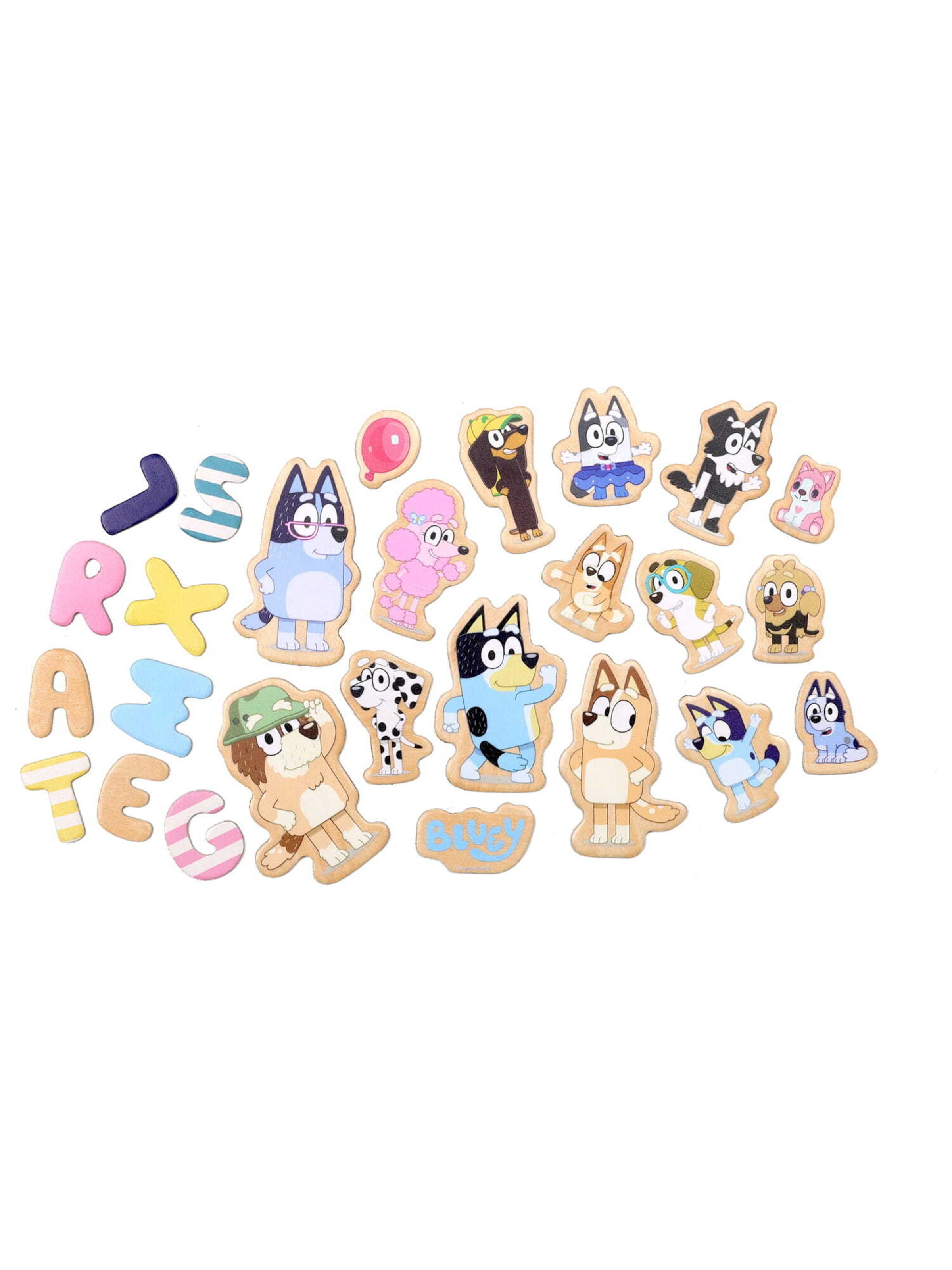 Gioco Bluey di colore blu / marrone chiaro / giallo / rosa, Visualizzazione prodotti