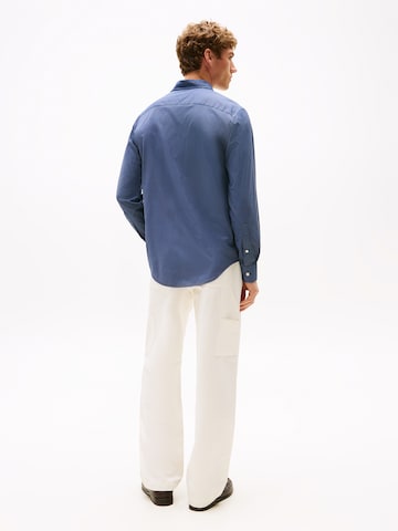 Regular fit Cămașă 'Performance' de la TOMMY HILFIGER pe albastru: spate