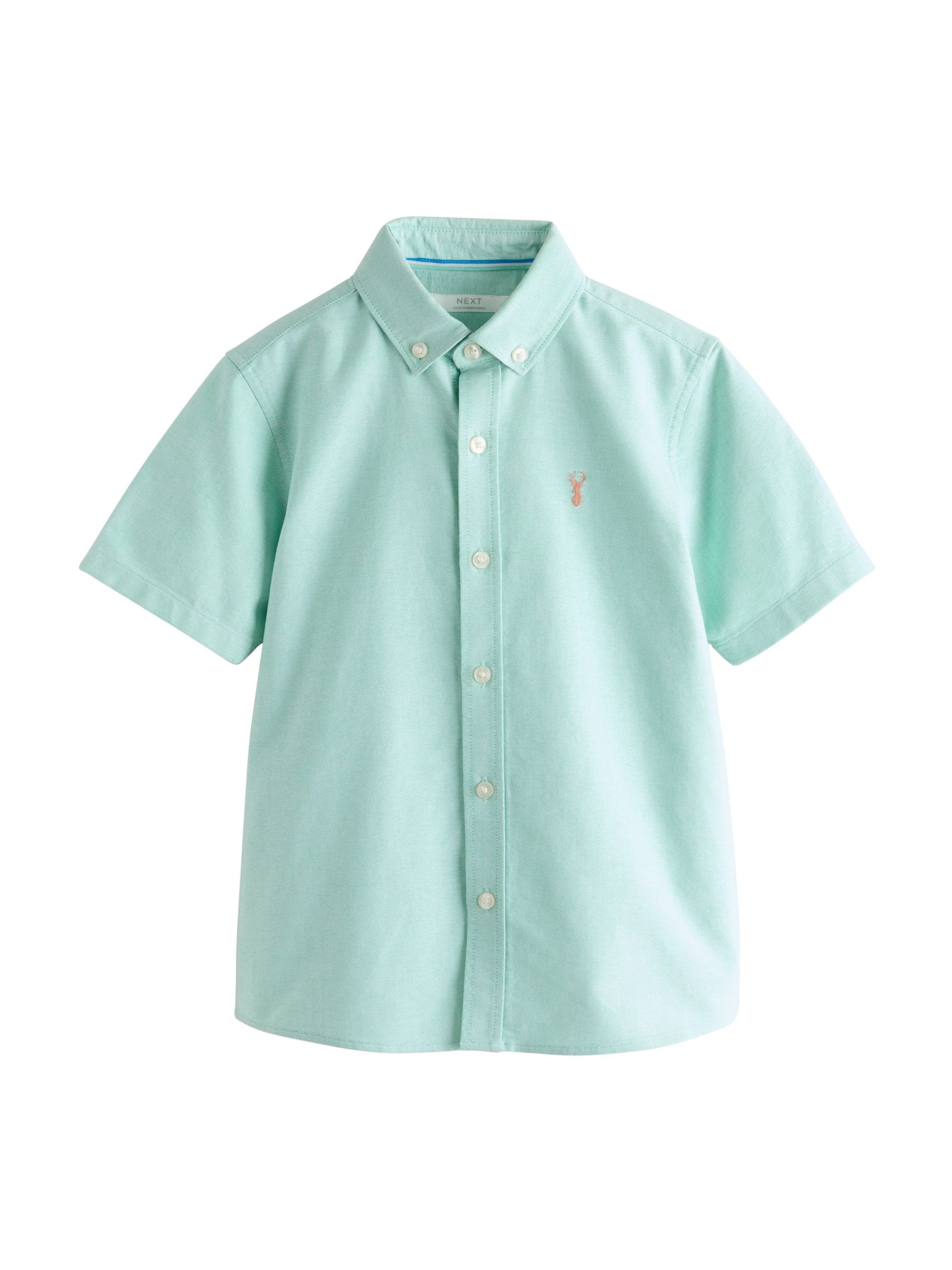 Next Rovný strih Košeľa - Zelená: predná strana