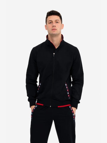 Veste de survêtement 'SHEM' SCR. en bleu