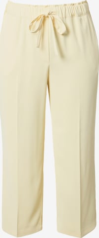 Ulla Popken Hose in Gelb: Vorderseite