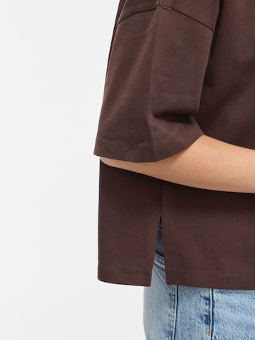 VILA Shirt 'VILYRICA' in Bruin