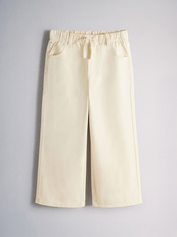 Wide Leg Jean The Set en beige