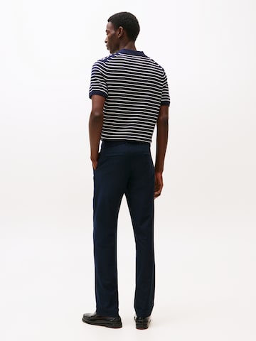 TOMMY HILFIGER - regular Pantalón chino 'DENTON' en azul: atrás