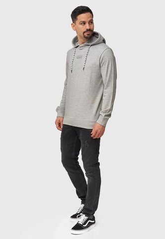 INDICODE JEANS Sweatshirt 'Bentley' i grå