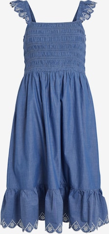 VILA Letní šaty 'MILLY' – modrá: přední strana