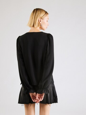 Camicia da donna 'PCTIFFANY' di PIECES in nero
