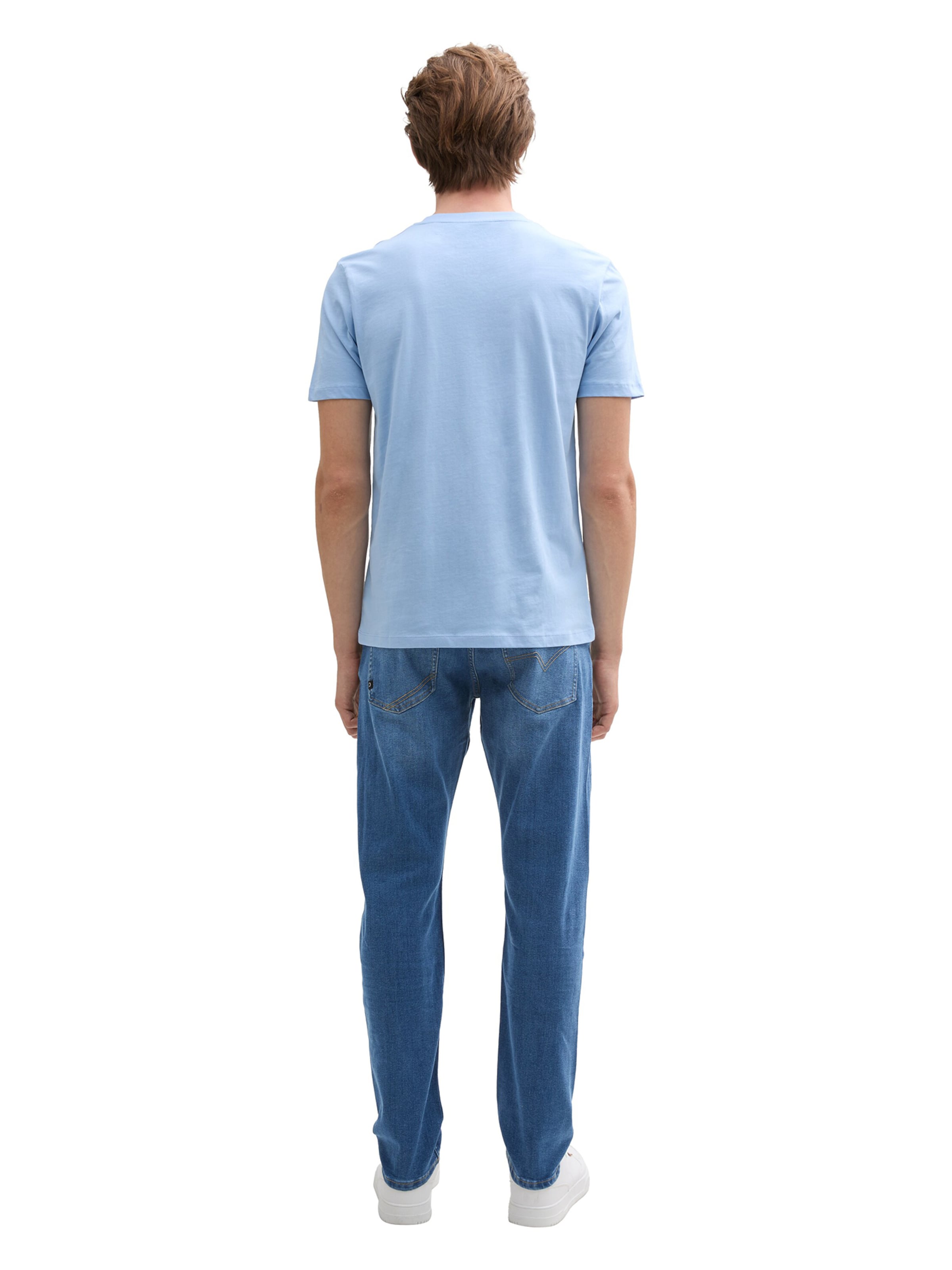 Coupe slim Jean 'PIERS' TOM TAILOR DENIM en bleu