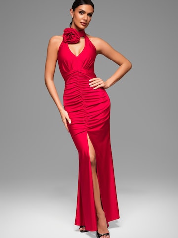 Ombre Abendkleid‌‌‌‌‌ in Rot