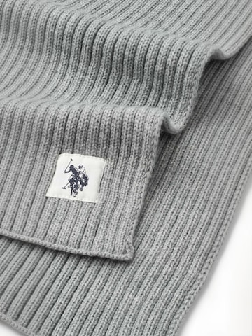 U.S. POLO ASSN. Sjaal ' UUGabi ' in Grijs: voorkant