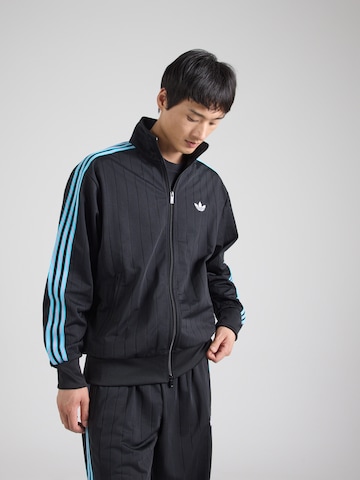 ADIDAS ORIGINALS Tepláková bunda 'Firebird' - Čierna: predná strana