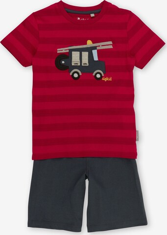 SIGIKID Pajamas in Red: front