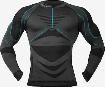 Polar Husky Base Layer in Blue: front