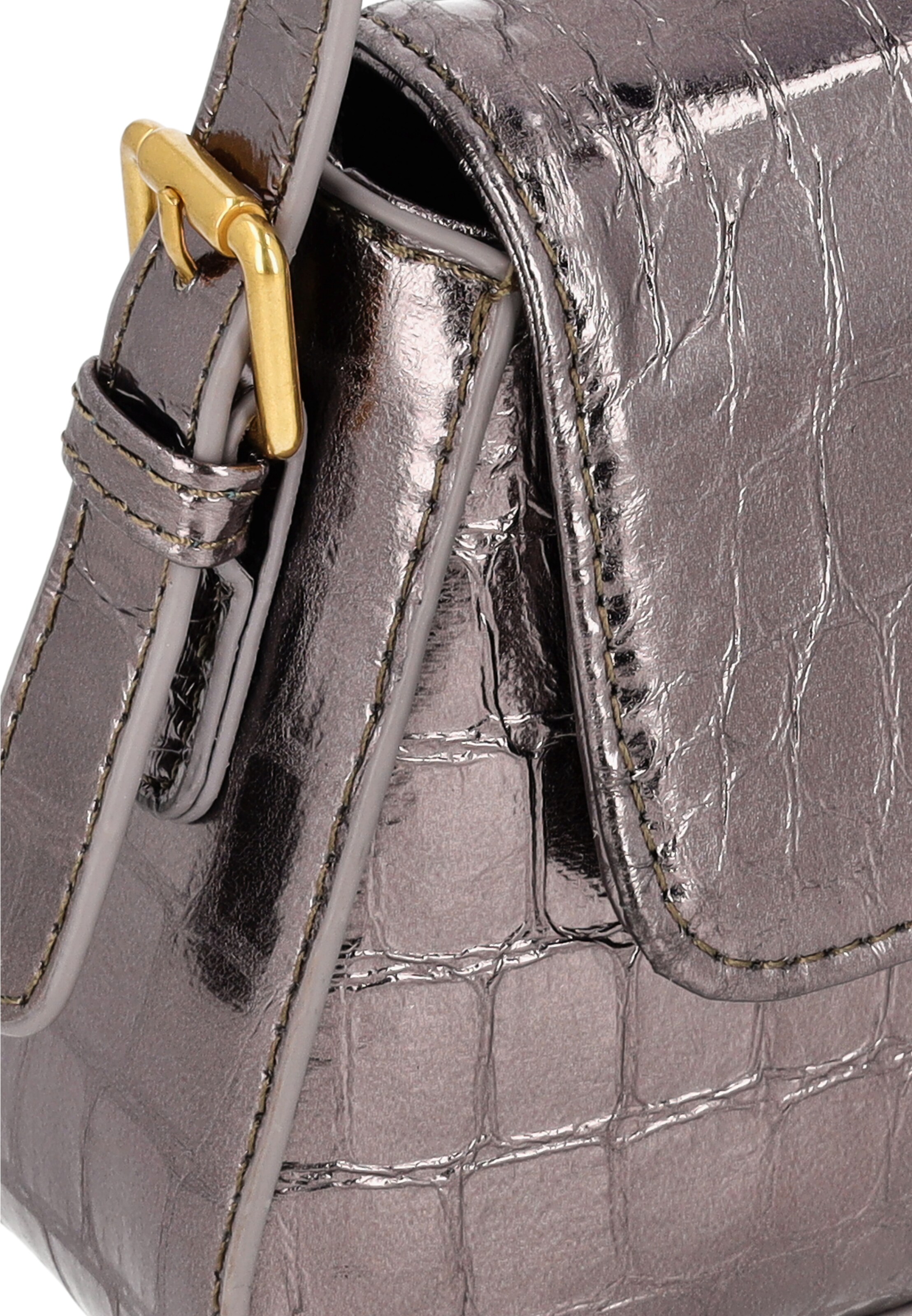 myMo at night Schultertasche in Braun