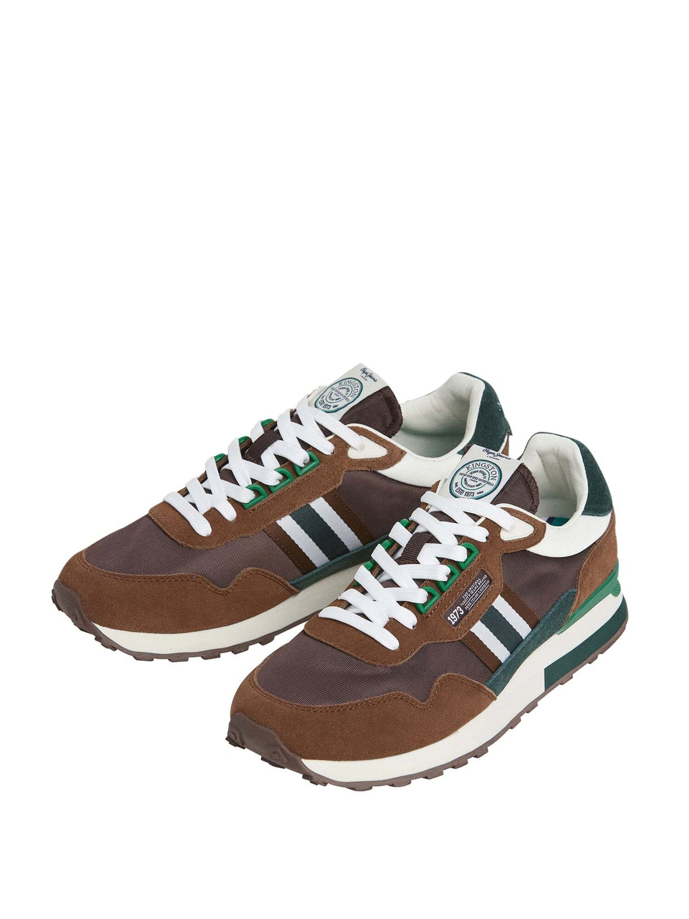 Pepe Jeans Platform trainers in Brown