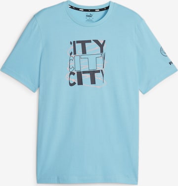 PUMA T-Shirt 'Manchester City ' in Blau: predná strana