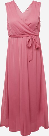 ONLY Curve Suknia wieczorowa 'ASTA SOFIA' w kolorze różowy: przód