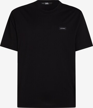 Karl Lagerfeld Undershirt in Black: front
