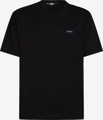 Karl LagerfeldMajica - crna boja: prednji dio