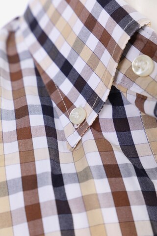 Paul & Shark Button Up Shirt in M in Brown