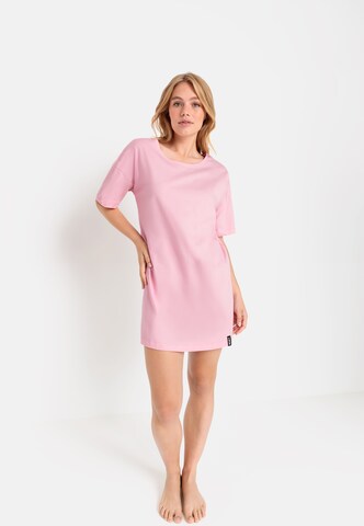 LSCN by LASCANA - Camiseta para dormir en rosa