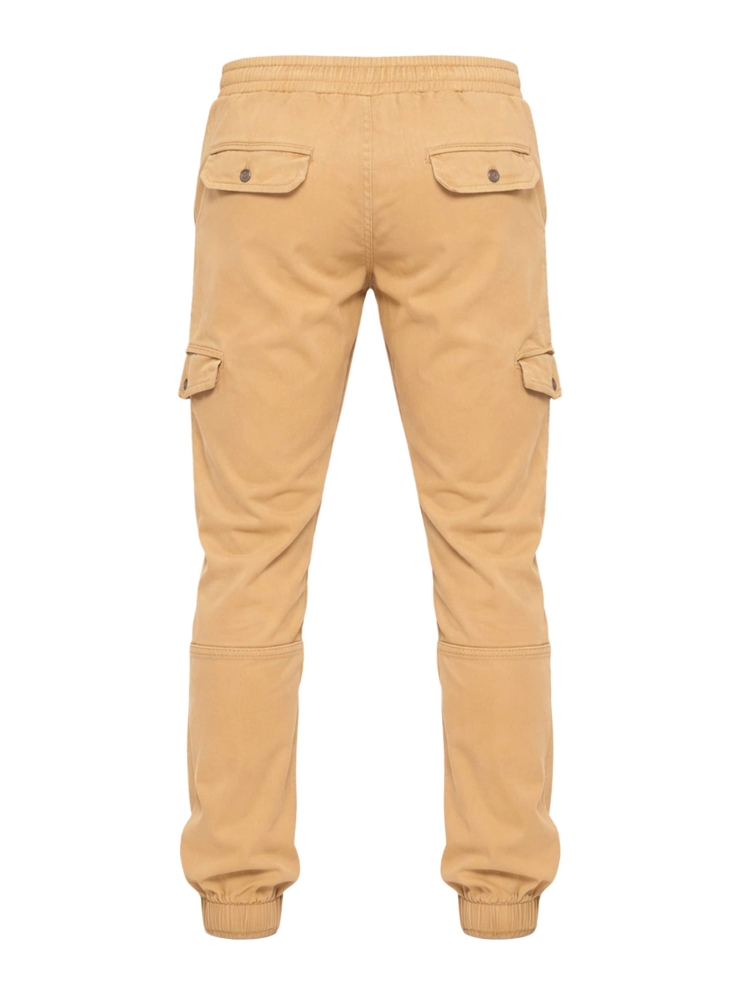 Alessandro Salvarini Tapered Cargo trousers in Beige