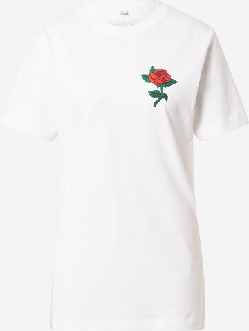 Mister Tee Shirt in White: front