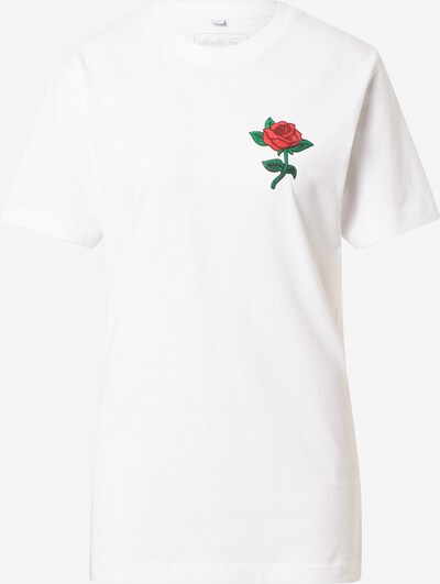Mister Tee Shirt in Green / Red / White, Item view
