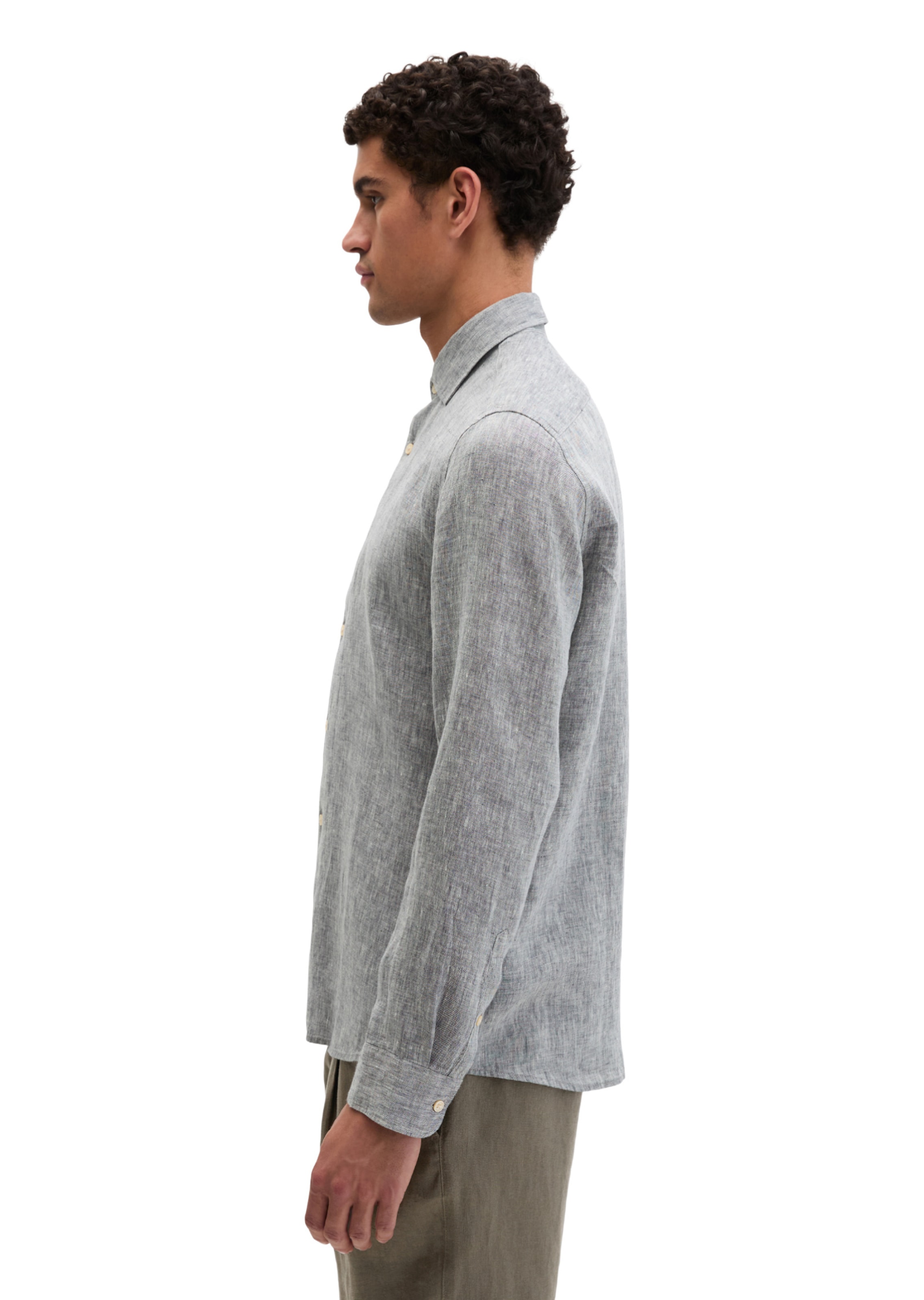 Marc O'Polo Regular Fit Hemd in Blau