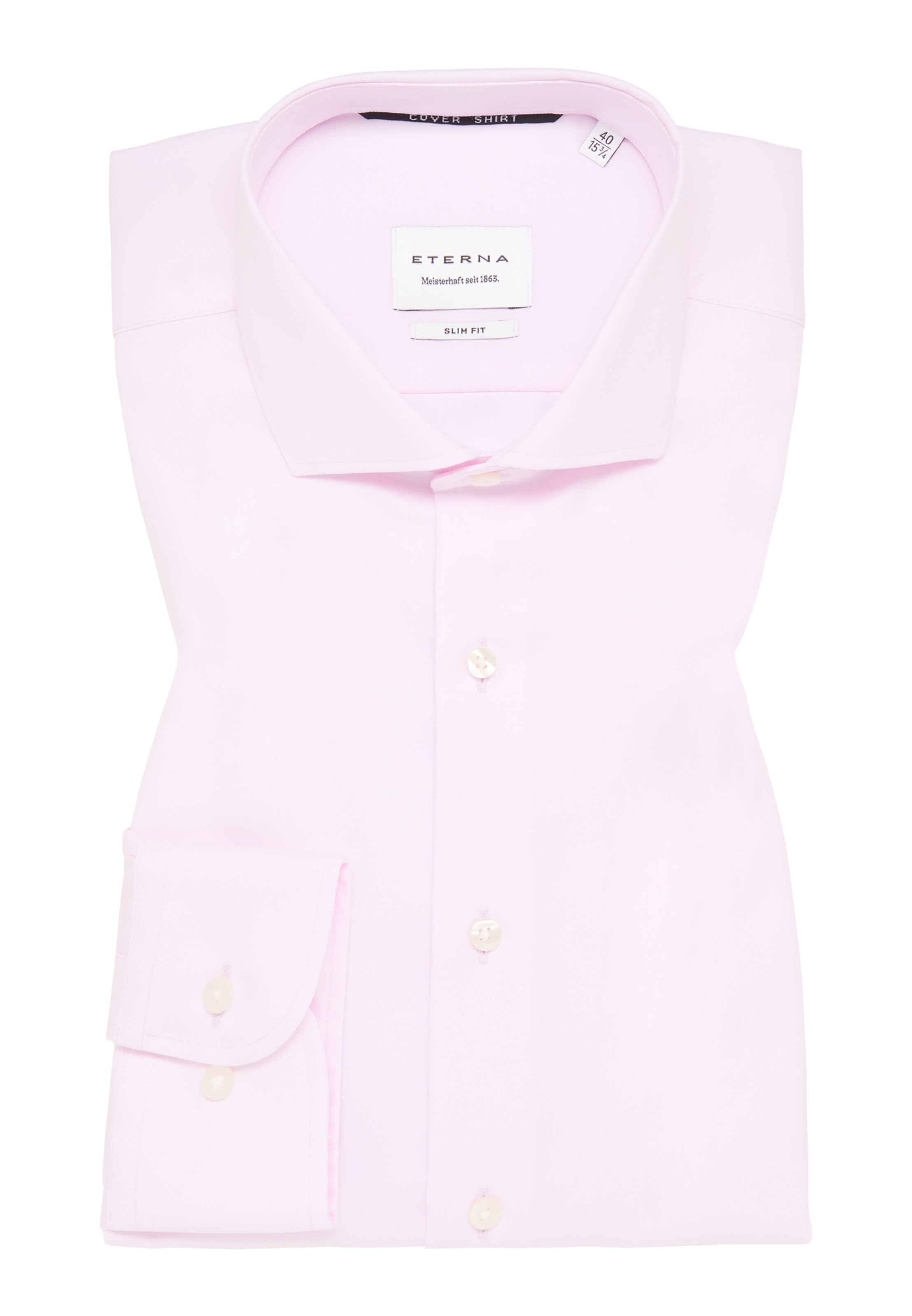 ETERNA Slim Fit Hemd in Pink