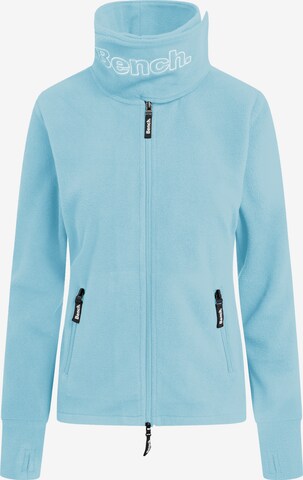 BENCH Fleece Jacket in Blue: front