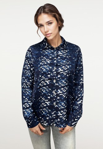 Frieda & Freddies NY Blouse in Blue: front