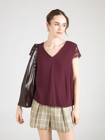 ONLY Halenka 'ONLELVA-VIA' – červená: přední strana