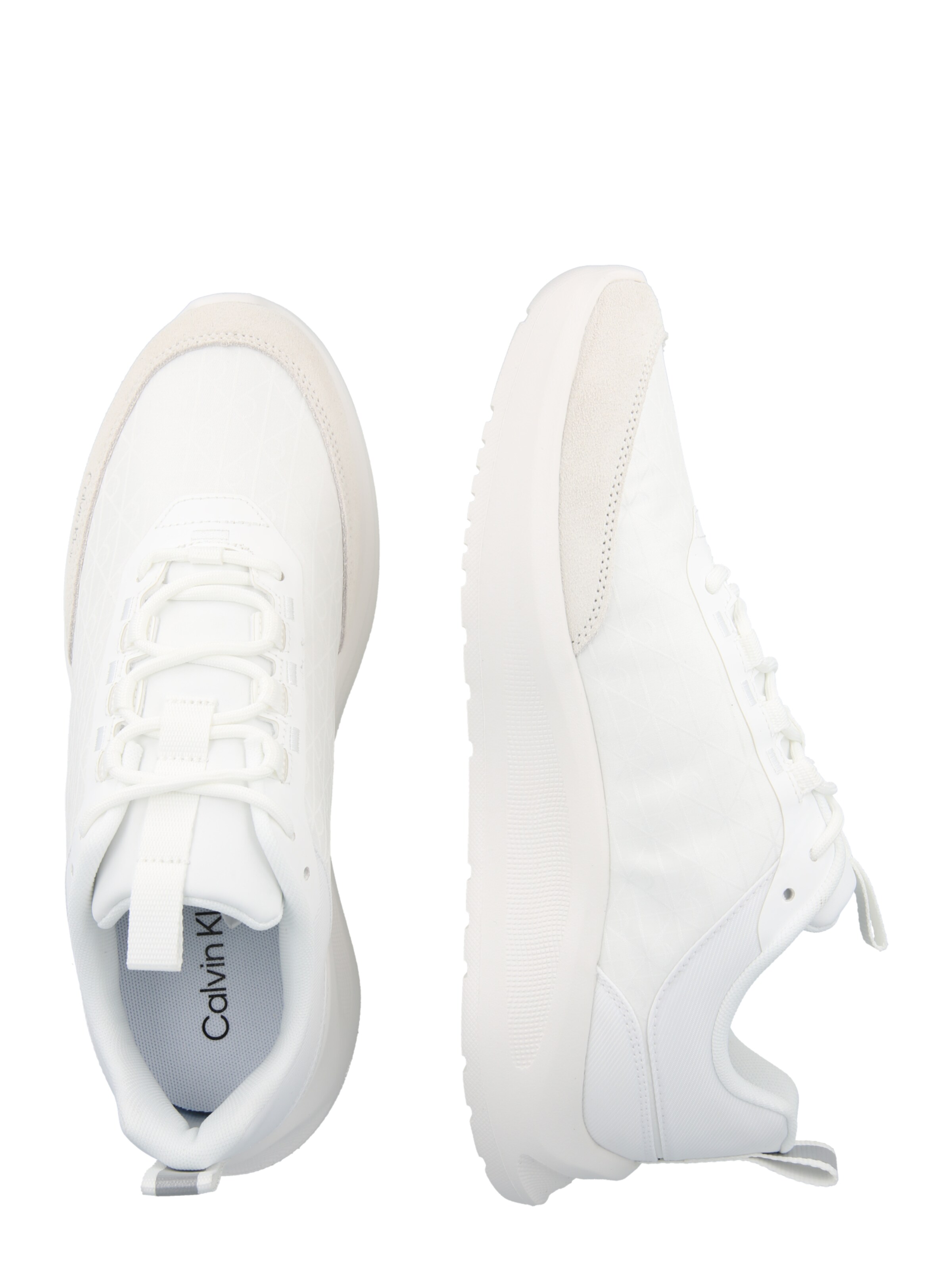 Calvin Klein Nizke superge | bela barva