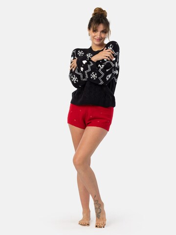 LEAFLETIC Pullover 'Leafletic Women’s Pullover Sweater'‌‌‌‌ in Schwarz