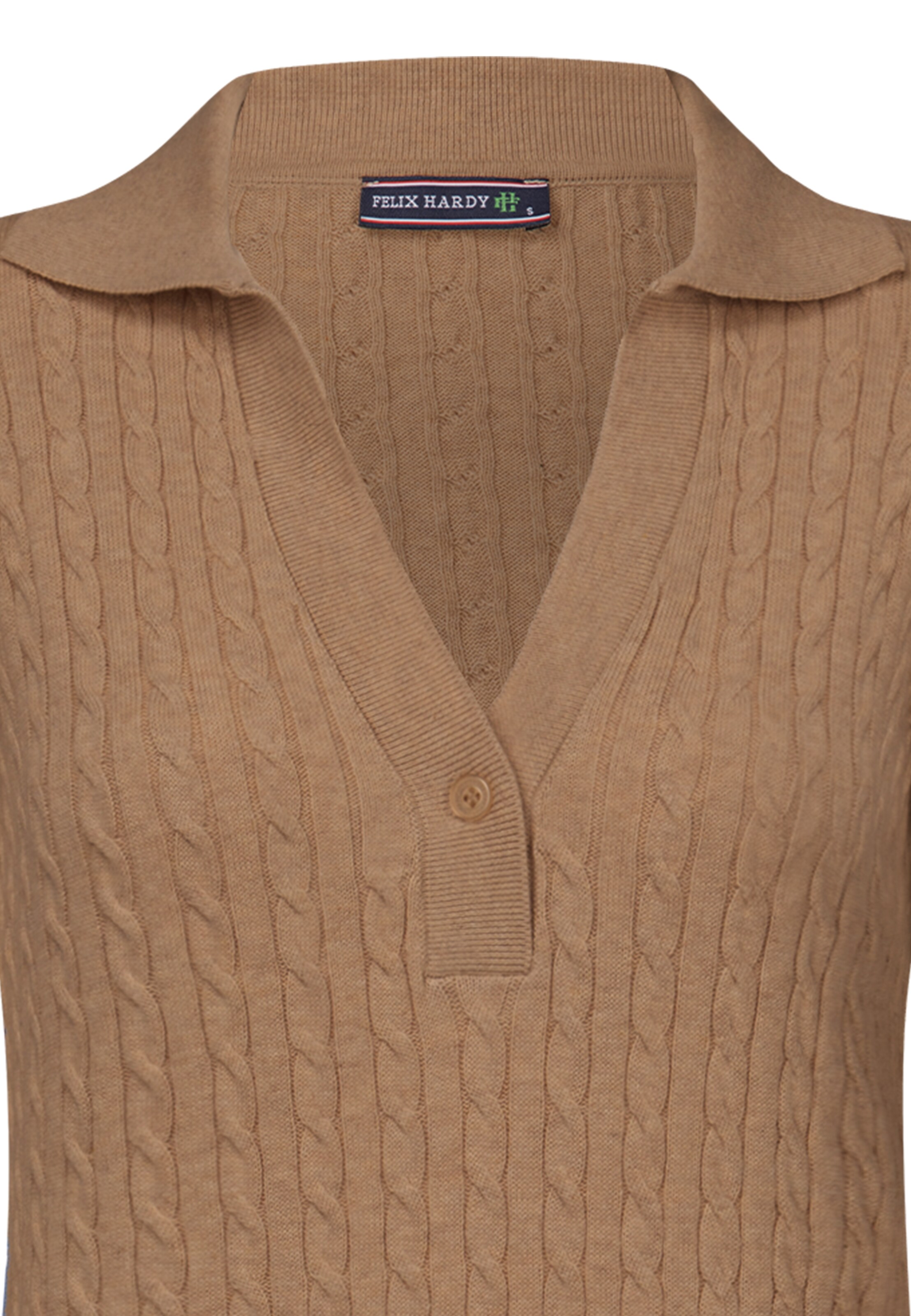 Felix Hardy - Vestido de punto en marrón