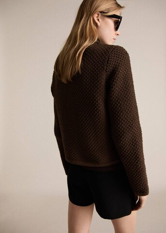 MANGO Cardigan 'Choco' i brun