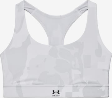 Bustino Reggiseno sportivo di UNDER ARMOUR in bianco: frontale