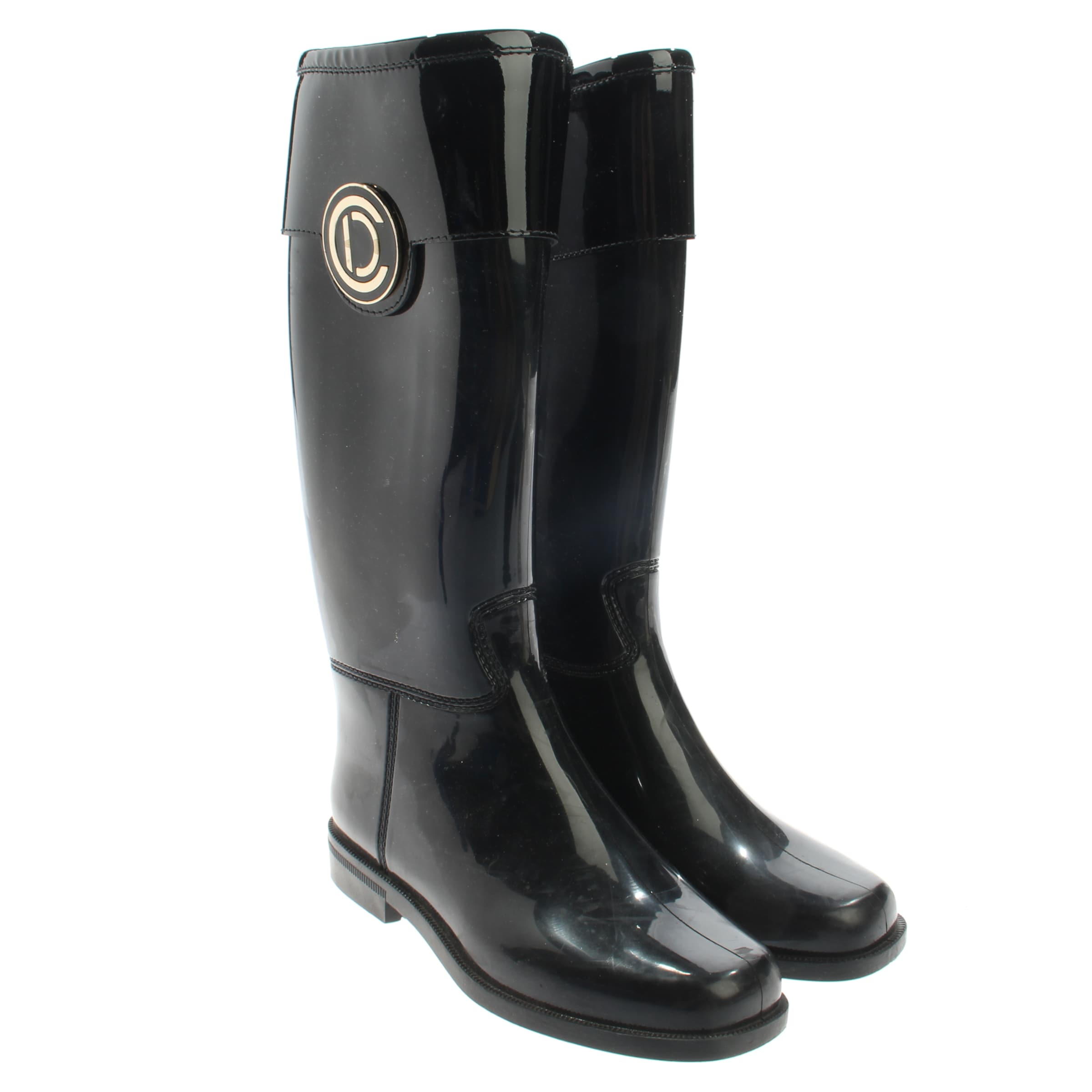 Dior Stiefel 37 in Schwarz: Vorderseite