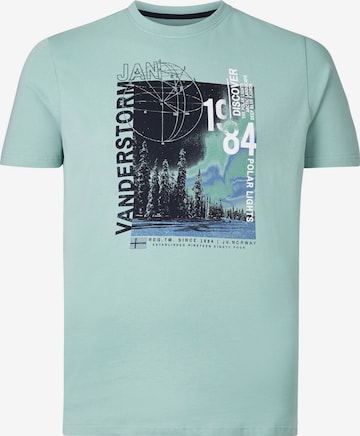 T-Shirt 'Flyks' Jan Vanderstorm en vert : devant