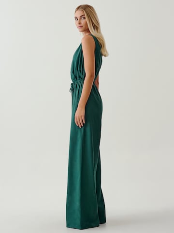 Tussah Jumpsuit 'CHARLI' in Green