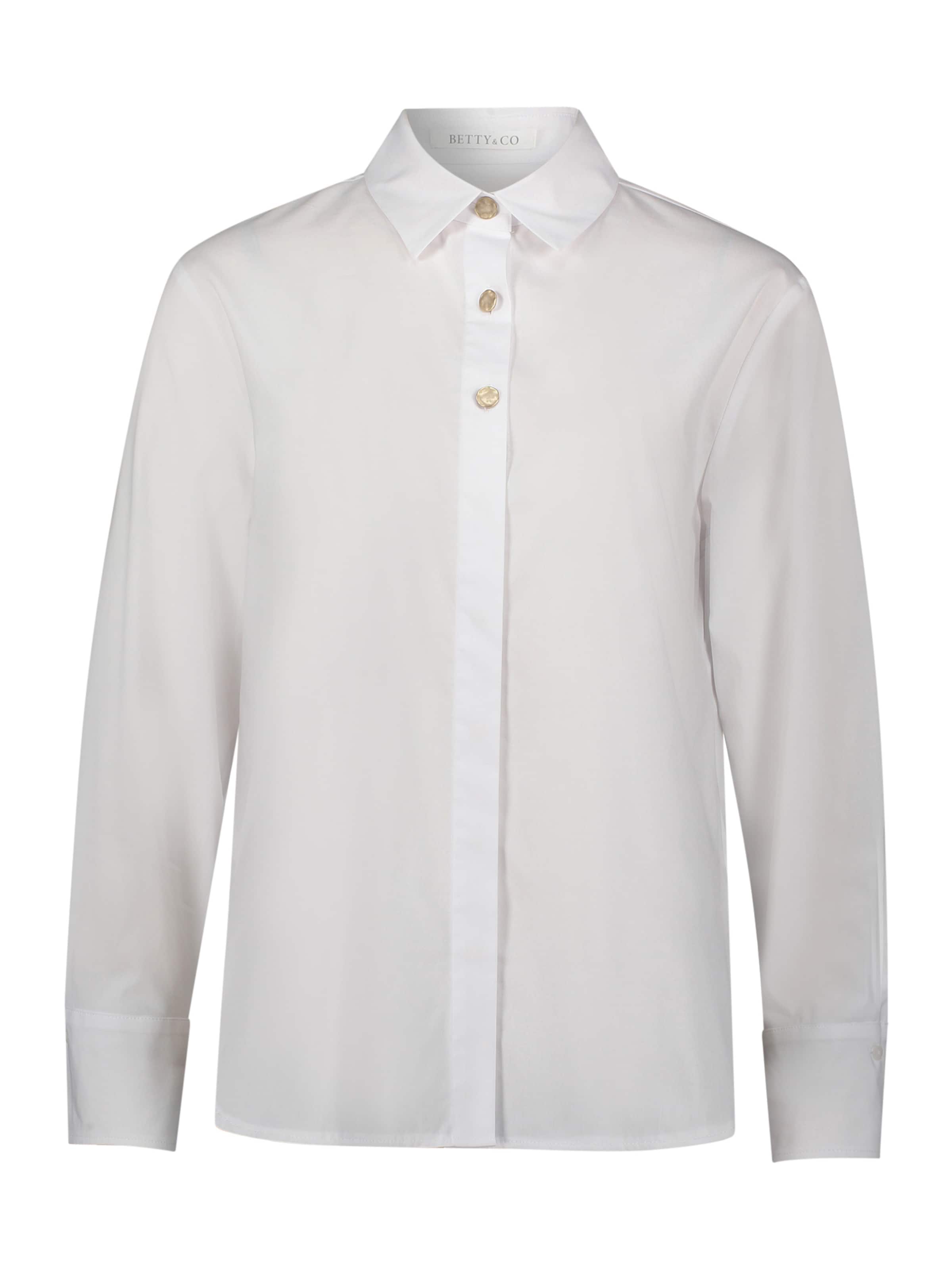 Chemisier Betty & Co en blanc : devant