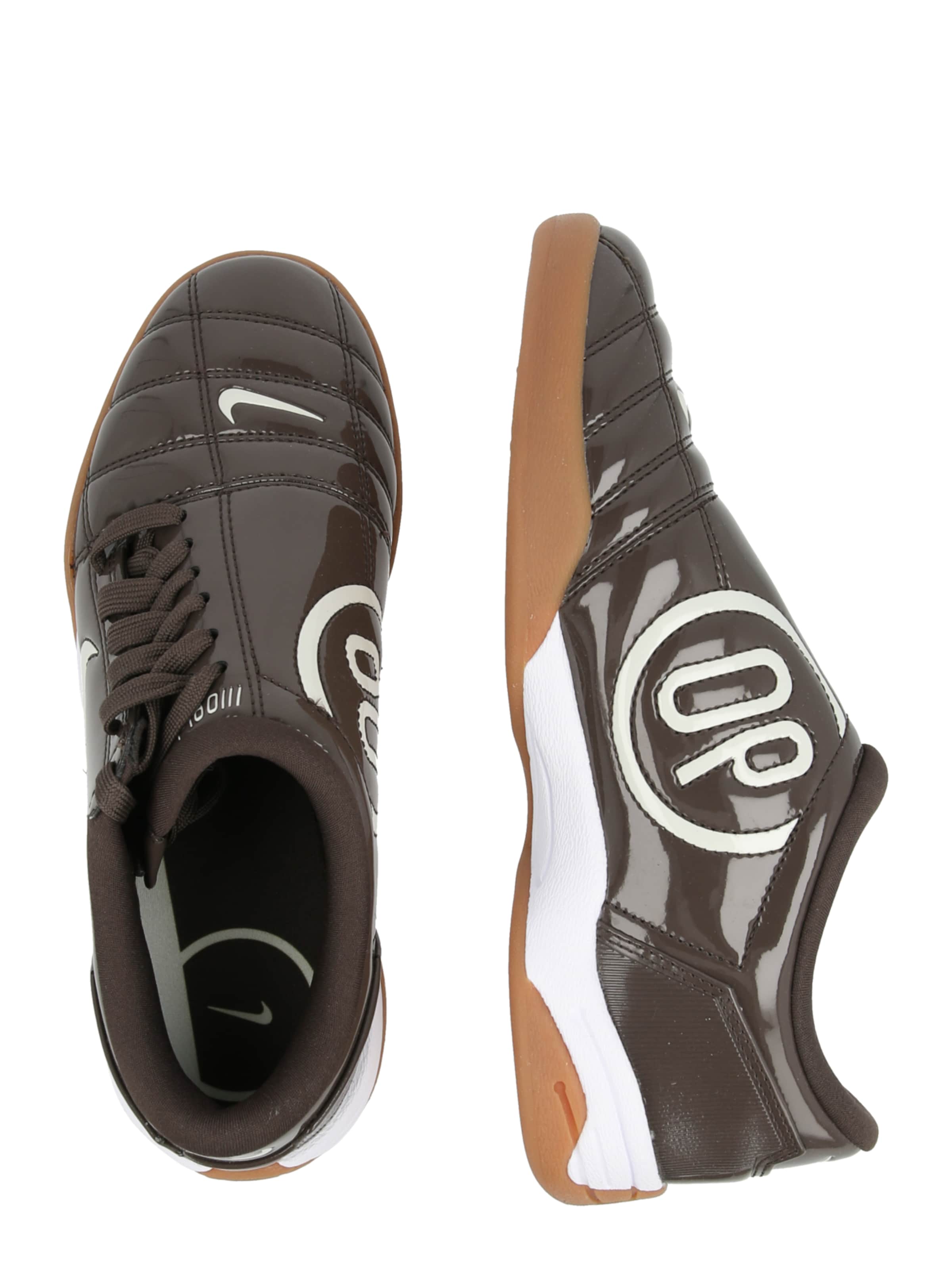 Nike Sportswear Ниски маратонки 'Total 90' в кафяво: отстрани