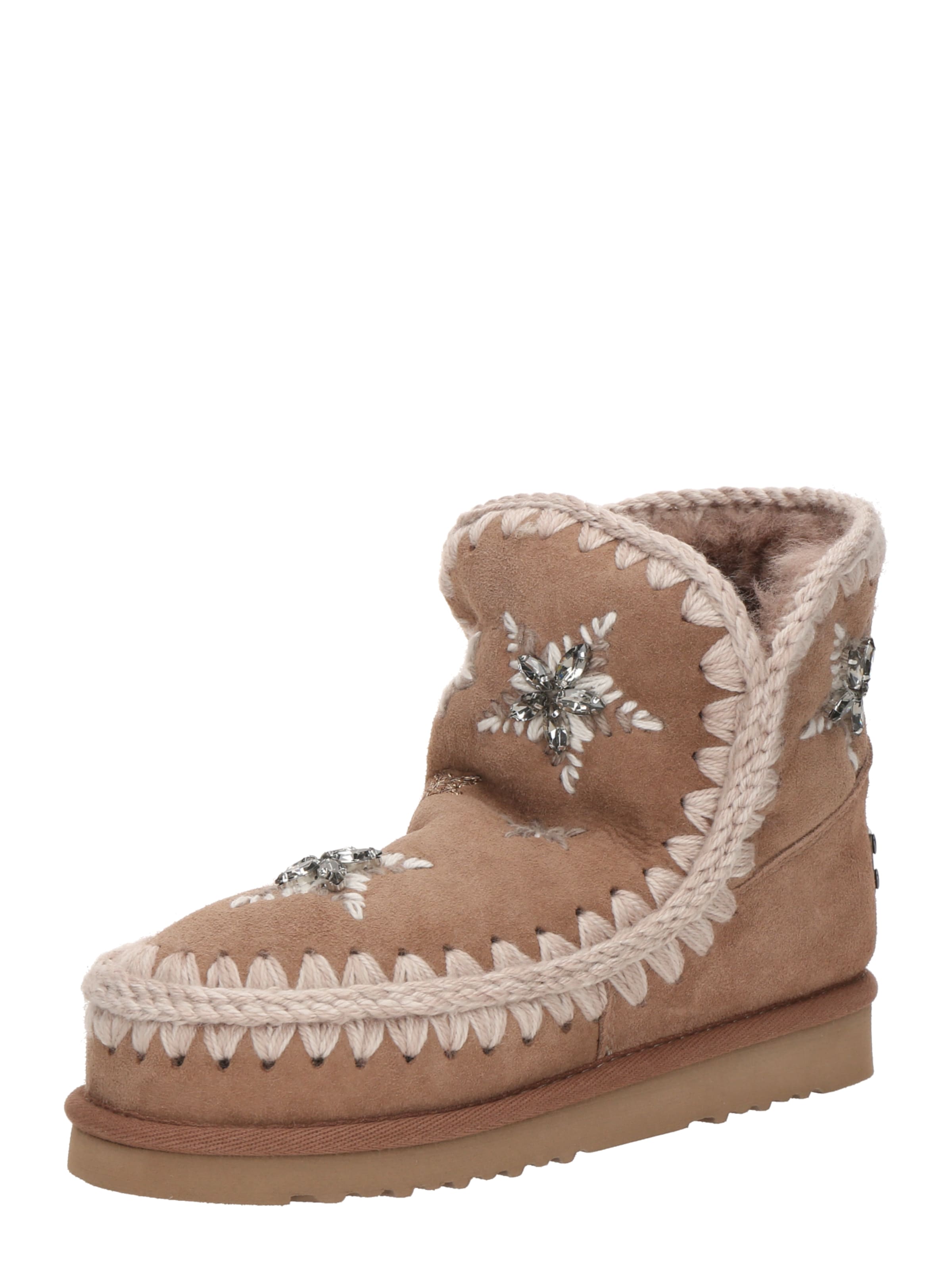 MOU Kozačky 'Eskimo' - světle béžová / růže / průhledná, Produkt