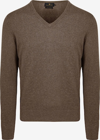 Steppin' out Pullover in Grau: Vorderseite