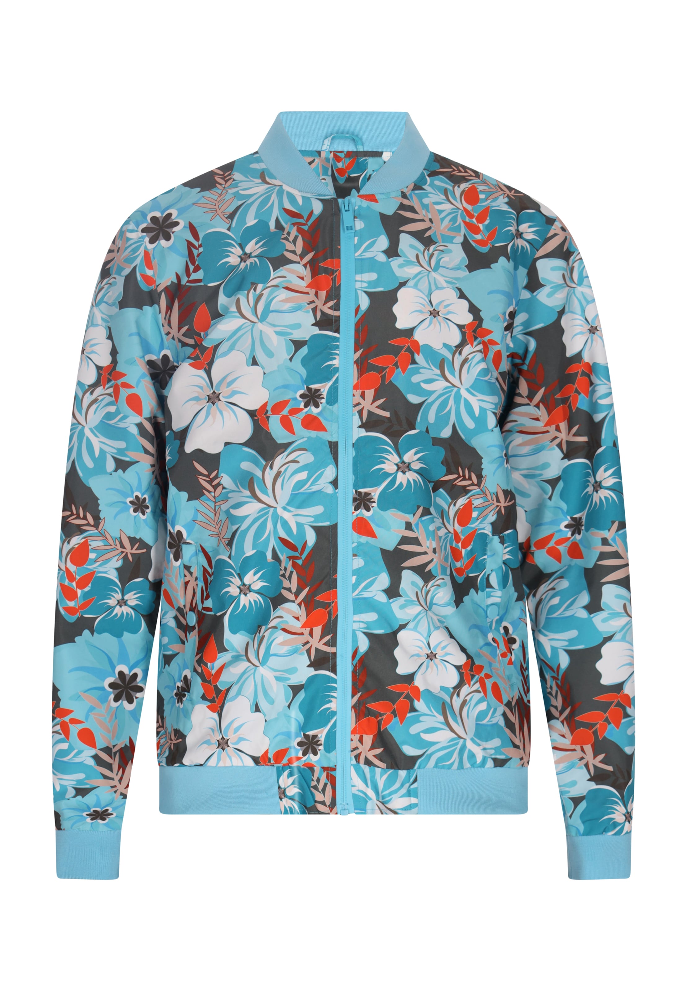 Mo ATHLSR Демисезонная куртка в Синий: спереди