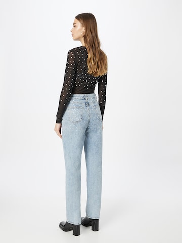 Misspap Regular Jeans i blå