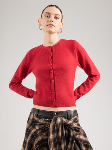 HOLLISTER Kardigán - Červená: predná strana